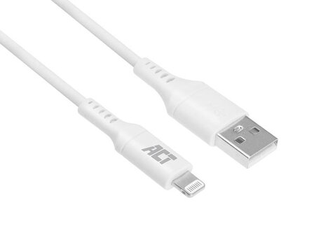 USB-Lightning-kabel-voor-Apple-1.0-m---MFI-gecertificeerd-(ACTAC3011)