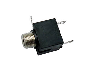 VROUWELIJKE-3.5mm-MONO-JACK---CHASSISMONTAGE-ZWART-(CA016)