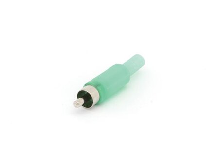 MANNELIJKE-RCA-PLUG---GROEN-(CA047G)