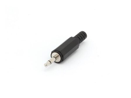 MANNELIJKE-3.5mm-MONO-JACK---PLASTIC---ZWART-(CA110H)