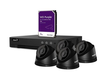 4-MP-IP-VIDEOBEWAKINGSSET---8-KANAALS-NVR-RECORDER---4-x-ZWARTE-IP-DOME-CAMERA---3-TB-HD---KABELS-(CCTVPROM23)