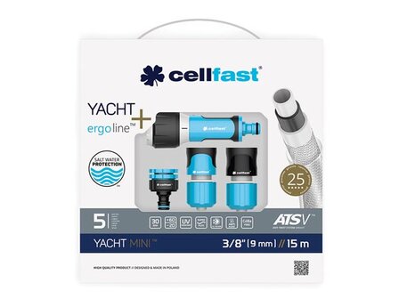 CELLFAST---SPROEISET-YACHT-MINI---9mm-(3/8&quot;)---15-m-(CF13-391)&quot;