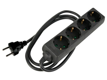 4-VOUDIGE-STEKKERDOOS-MET-KRIMPKOUS---3G2.5---5-m-KABEL---ZWART---SCHUKO-(EB4STB25-5HQ-G)