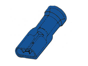 GEISOLEERDE-VROUWELIJKE-CONNECTOR-6.4mm-BLAUW-(FBMI)