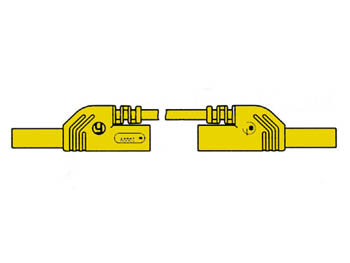 CONTACTBESCHERMDE-MEETLEIDING-4mm-50cm-/-GEEL-(MLB-SH/WS-50/1)-(HM0431S50A)