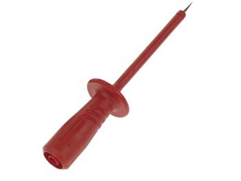 TEST-PROBE-MET-ELASTISCHE,-SCHOKBESTENDIGE,-GE&Iuml;SCOLEERDE-SLEEF,-FEMALE-SOKKE-4mm-VEILIGHEID-(PRUEF2600-RED)-(HM5412S)