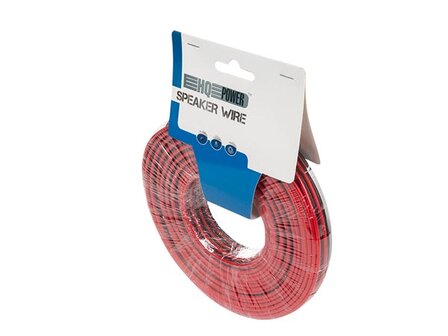 LUIDSPREKERKABEL---ROOD/ZWART---2-x-2.50-mm&sup2;---25-m-(HQLW10005)