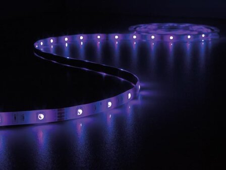 KIT-MET-MUZIEKGESTUURDE-LED-STRIP,-CONTROLLER-EN-VOEDING---RGB---150-LEDs---5-m---12-VDC-(LEDS11SRGB)