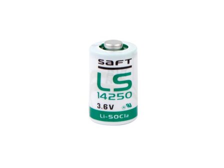 LITHIUM-3.6V/1200MAH-SAFT-1/2AA-(LS14250)