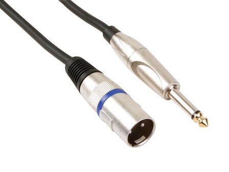 XLR-KABEL---XLR-MANNELIJK-naar-JACK-6.35-mm---MONO---6-m-(PAC116)