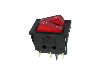 VERMOGEN-ROCKERSCHAKELAAR-10A-250V-DPST-ON-OFF---MET-ROOD-NEONLAMPJE-(R900)