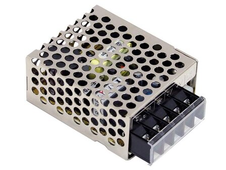 SCHAKELENDE-VOEDING-VOOR-IT-APPARATUUR---1-UITGANG---15-W---12-V---GESLOTEN-CHASSIS-(RS-15-12)