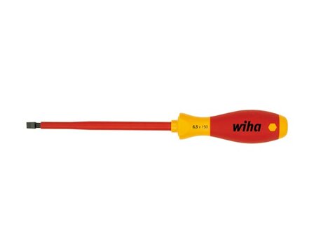 Wiha-Schroevendraaier-SoftFinish-electric-sleufkop-(00821)-3,0-mm-x-100-mm-(WH00821)