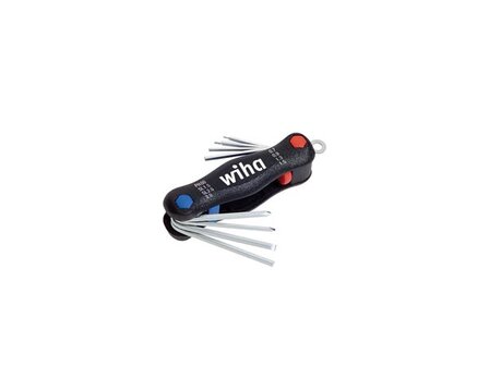 Wiha-Multitool-Mini-PocketStar-sleufkop,-Phillips,-binnenzeskant-8-delig-in-blister-(27936)-(WH27936)