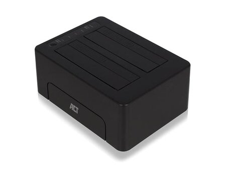 USB-3.2-Gen1-naar-2.5-en-3.5&quot;-SATA-dual-hard-drive-docking-station-(ACTAC1504)&quot;