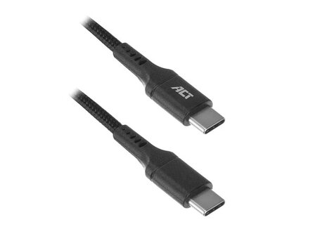 USB-2.0-oplaad-/datakabel-C-male---C-male-60-W---1-m-(ACTAC3096)