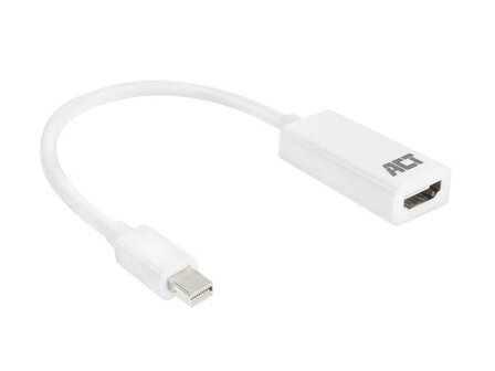 Adapterkabel-Mini-DisplayPort-mannelijk---HDMI-A-vrouwelijk---0.15-m-(ACTAC7525)