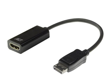 DisplayPort-mannelijk-naar-HDMI-vrouwelijke-adapter---4K-@-30-Hz---0.15-m-(ACTAC7555)