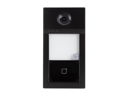 1-toets-IP-professionele-metalen-video-intercom-deurbel---zwart---PoE-(EDS101B)