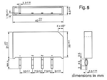 GELIJKRICHTER 40V-3.7A (B40C3700/2200) (40V3.2)