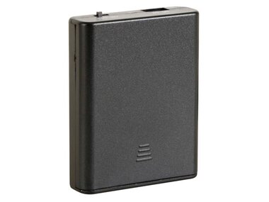 BATTERIJHOUDER VOOR 4 x AA-BATTERIJEN (MET USB CONNECTOR) + SCHAKELAAR (BH341USB)