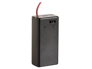 BATTERIJHOUDER VOOR 9V-CEL (BH9VBS)