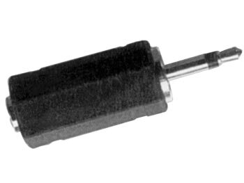 MANNELIJKE 2.5mm MONO JACK NAAR VROUWELIJKE 3.5mm MONO JACK (CAA23)