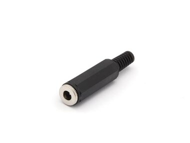 VROUWELIJKE DC VOEDINGSCONNECTOR 2.5mm x 5.5mm (CD011HN)