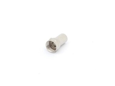 F CONNECTOR MANNELIJK RG6/U, TWIST-ON (CF02C)