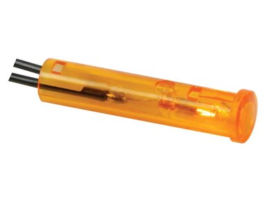 RONDE 7mm SIGNAALLAMP 6V ORANJE (CRAF006A)