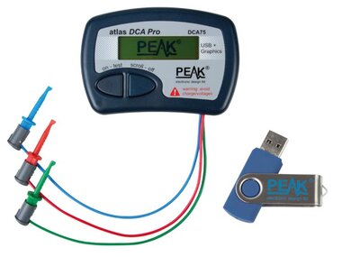 COMPONENT ANALYZER VOOR HALFGELEIDERS (DCA75)