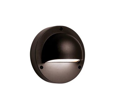 GARDEN LIGHTS - DEIMOS BLACK - WANDVERLICHTING - 12 V - 30 lm - 1 W - 3000/6000 K (GL3132011)