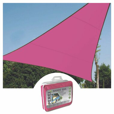 ZONNEZEIL - DRIEHOEK - 3.6 x 3.6 x 3.6 m - KLEUR: FUCHSIA (GSS3360FU)