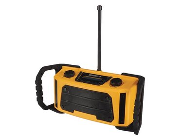 ROBUUSTE WERFRADIO - DAB/DAB+/FM - 2 x 2.5 W (HQWS10001)