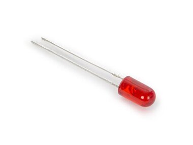 STANDAARD LED 5mm ROOD DIFFUUS (L-7113LSRD)