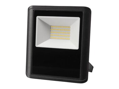 LED-SCHIJNWERPER VOOR BUITENSHUIS - 50 W, NEUTRAALWIT - ZWART (LEDA7005NW-B)