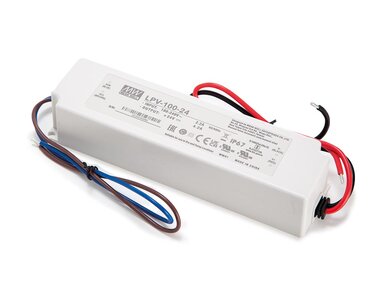 SCHAKELENDE VOEDING - 1 UITGANG - 100 W - 24 V (LPV-100-24)