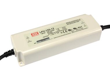 SCHAKELENDE VOEDING - 1 UITGANG - 150 W - 12 V (LPV-150-12)