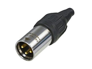 NEUTRIK- 3-POLIG XLR-KABELDEEL - MANNELIJK - HEAVY-DUTY - TRUE OUTDOOR PROTECTED (TOP) (NC3MXTOP)