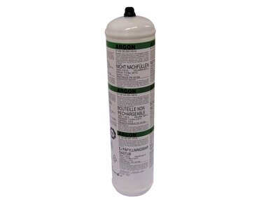 OXYTURBO - EENMALIGE ARGON GASFLES - 950 ml (OT486300)