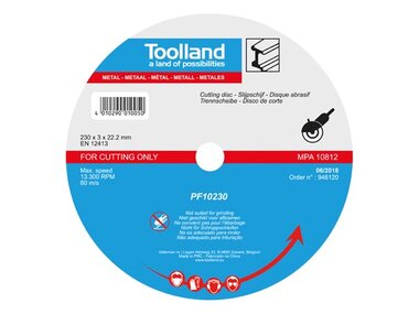 SNIJSCHIJF - METAAL - 230 mm (PF10230)