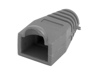 SOEPELE HULS VOOR MODULAIRE PLUG RJ45 - GRIJS (SPCGY)