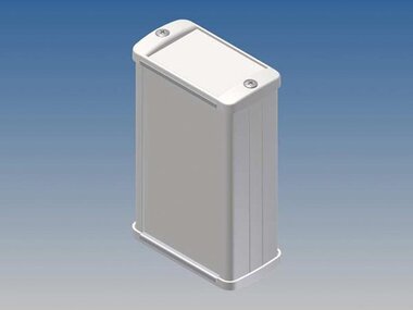 ALUMINIUM BEHUIZING - WIT - 100 x 59.9 x 30.9 mm (TK12.7)