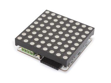 ATMEGA328 RGB LED DOT-MATRIX DRIVERBOARD (WPB439)