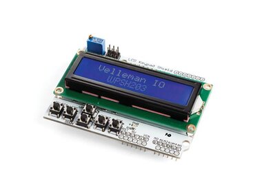 LCD-SHIELD EN TOETSENBORD VOOR ARDUINO® - LCD1602 (WPSH203)